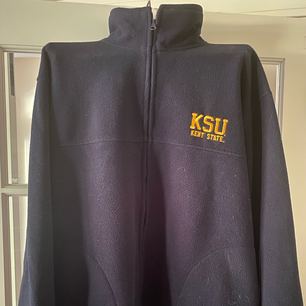Kent State XXL fleece full zip.